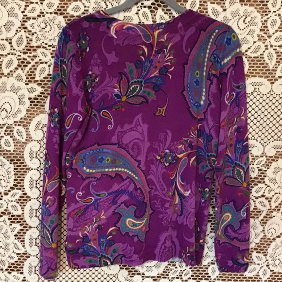 Talbots lightweight sweater long sleeved - Picture 2 of 5